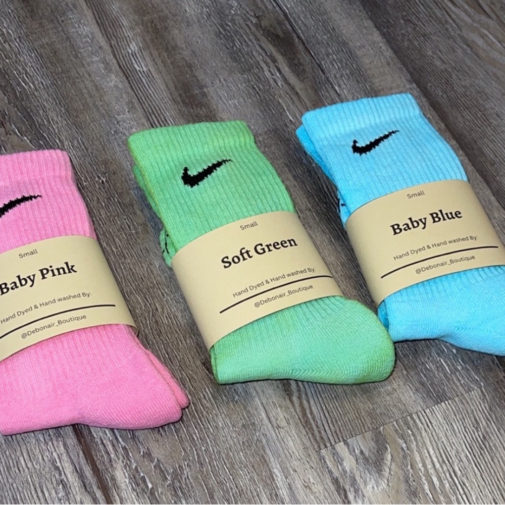 Tie Dye Nike Socks - Picture 3 of 7